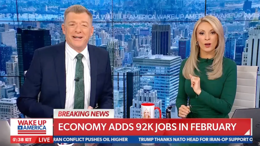 Pro-Trump network busted for misleading viewers about jobs report: ‘Wrong in the script’