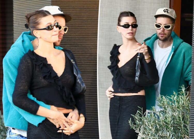 Justin Bieber and wife Hailey pack on the PDA in LA after ‘surprise’ pregnancy reveal