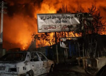 Tehran engulfed in fire, smoke and acid rain following strikes