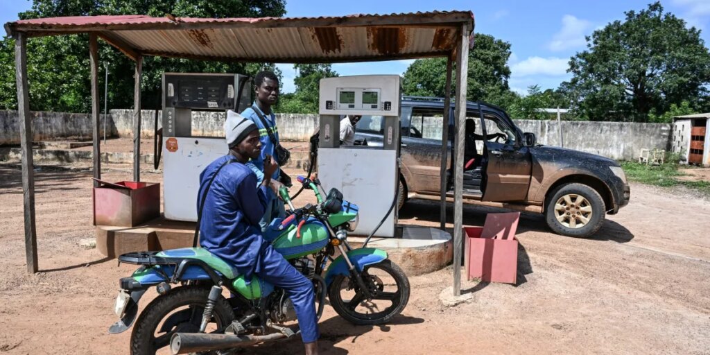 The Iran oil shock is really bad for countries in a region where cars and roads transport almost all food: Africa