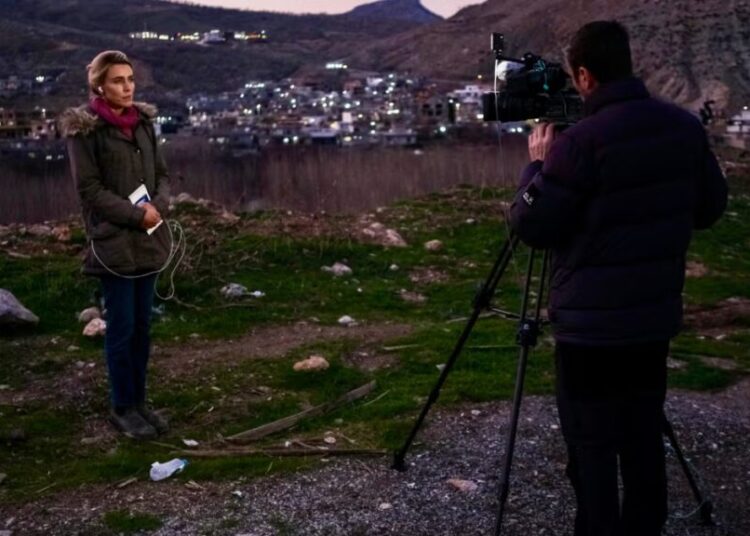 The Media Front: TV Correspondents Bear Witness During Iran War