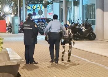 Robot Escorted Away By Cops After Terrorizing Old Woman