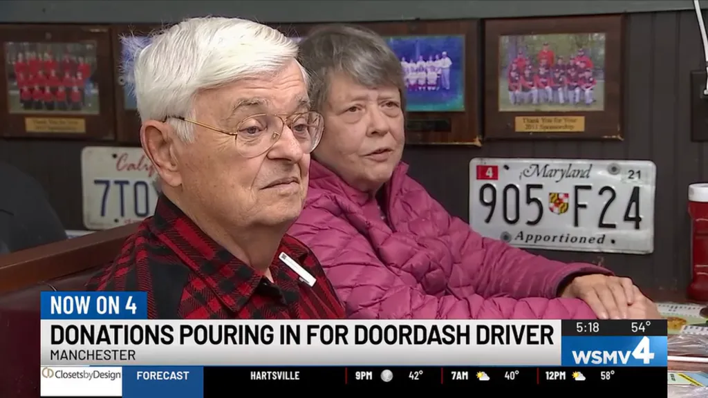 Richard and his wife Brenda were surprised to learn about the generosity from strangers on March 12, 2026.