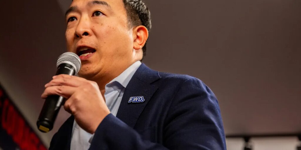 Ex-presidential candidate Andrew Yang says it’s time to ‘stop taxing labor’ and make AI foot the bill instead
