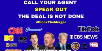 Anti-Monopoly Mobile Billboard Warning Against Paramount-WBD Merger Will Circle Oscars Ceremony