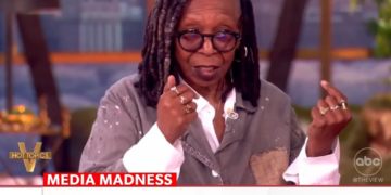 Newsmax freaks after Whoopi Goldberg claims Trump launched war to distract from Epstein