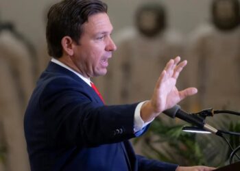 Ron DeSantis won’t drop this racist lie