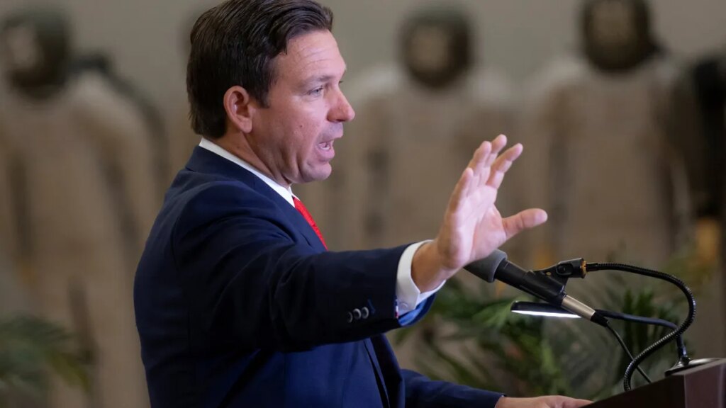 Ron DeSantis won’t drop this racist lie
