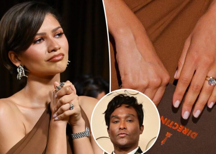 Law Roach doubles down on Zendaya marriage claim as actress wears gold band to Oscars 2026