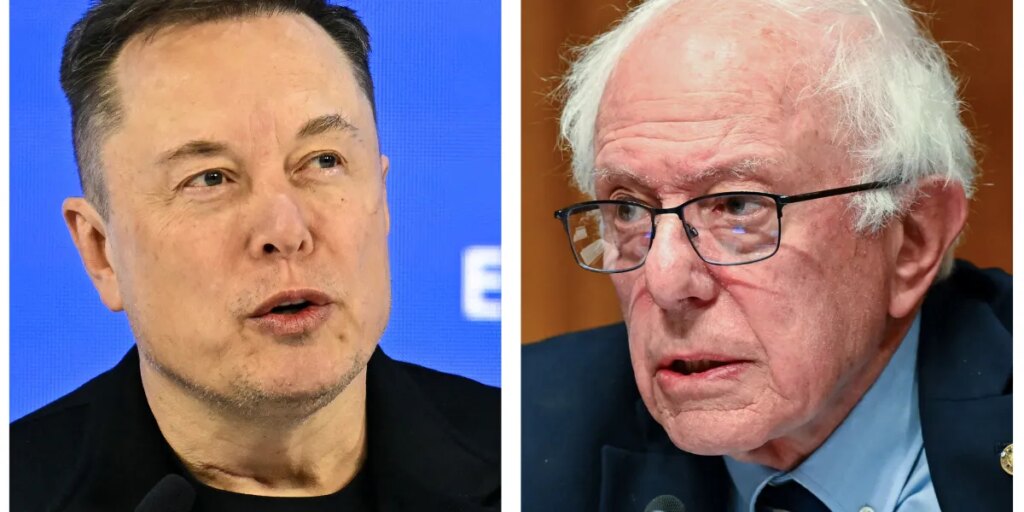 Musk says taxing every billionaire at 100% would barely make a dent in the national debt. Bernie says tax them 5% and you’re $3,000 richer