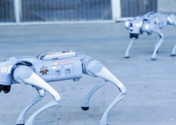 Robot dogs priced at $300,000 a piece are now guarding some of the country’s biggest data centers