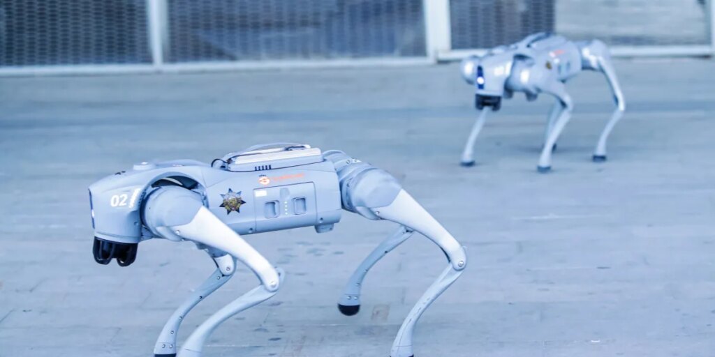 Robot dogs priced at $300,000 a piece are now guarding some of the country’s biggest data centers