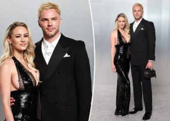 Nicholas Hoult’s wife, Bryana Holly, vehemently defends busty Vanity Fair Oscar Party 2026 look