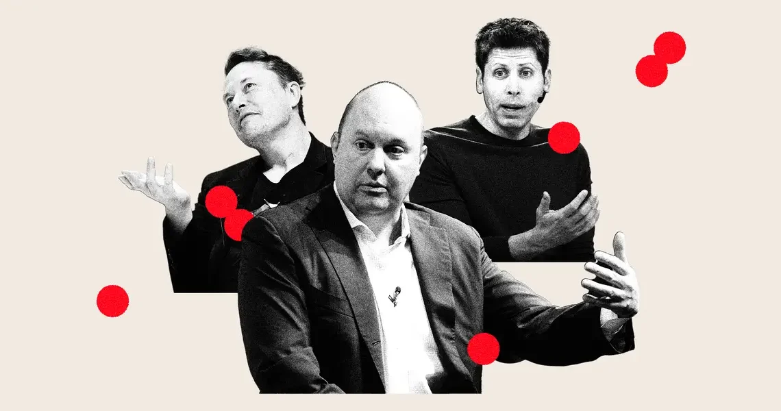 From Andreessen to Altman, tech’s big dogs know the wildest take wins