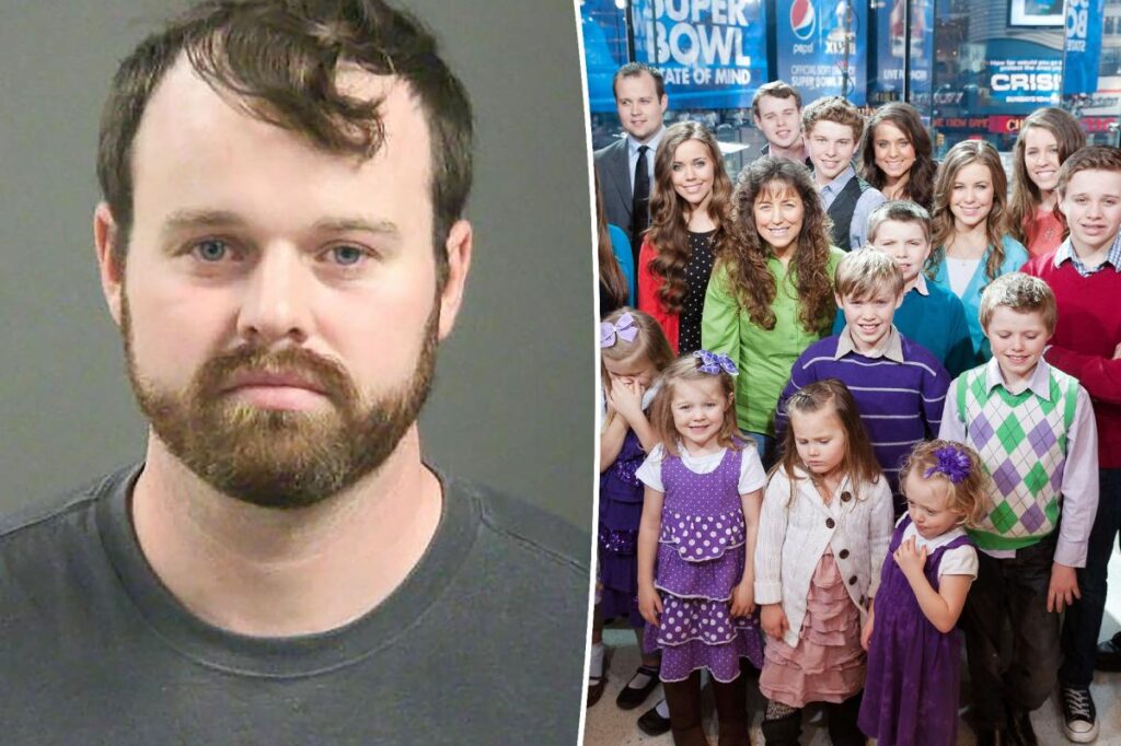‘19 and Counting’ star Joseph Duggar’s mugshot released after being accused of molesting child