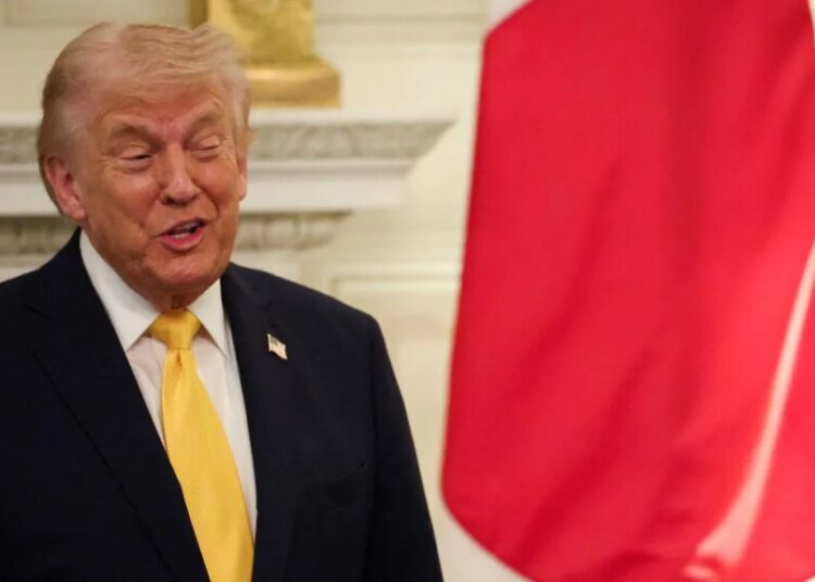 Trump’s ‘stunning reversal’ baffles as he endorses candidate he’d slammed as ‘RINO’