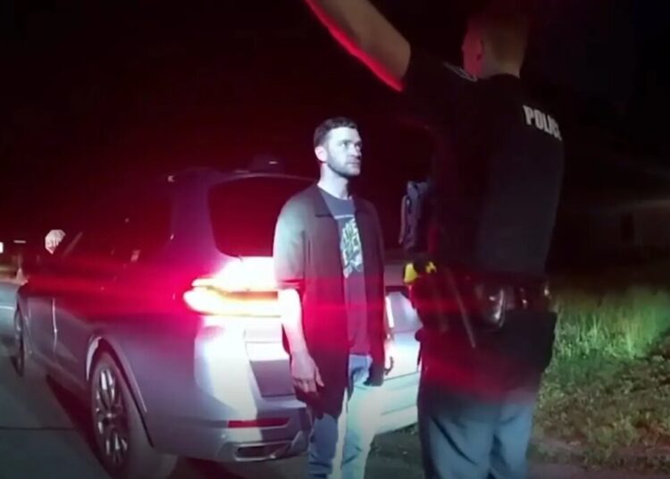 Justin Timberlake’s Hamptons DWI arrest video released: ‘My heart is racing’
