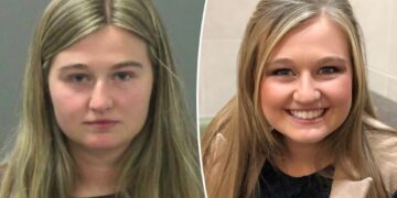 Kendra Duggar’s mugshot revealed after her arrest on criminal charges in Arkansas