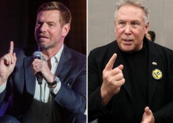 Eric Swalwell skips votes to push governor campaign at LA tycoon’s $23M mansion