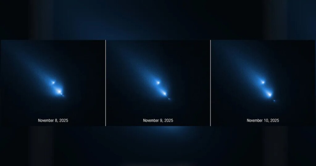 Scientists Startled by What Happens When They Point Hubble at Comet