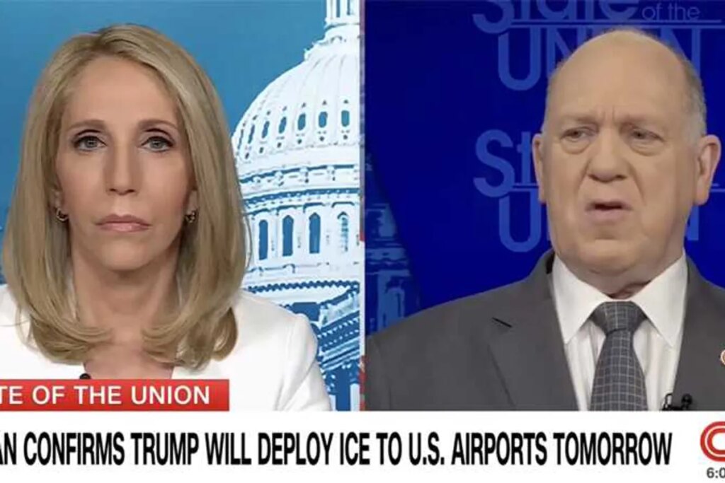 Tom Homan scrambles to explain  ICE airport duties after Trump puts him under the gun