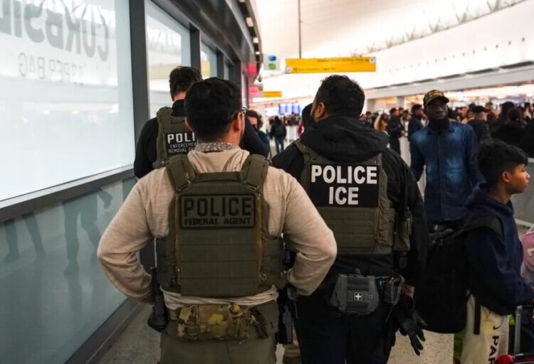 ICE begins its descent on the nation’s airports on day 43 of the partial government shut down