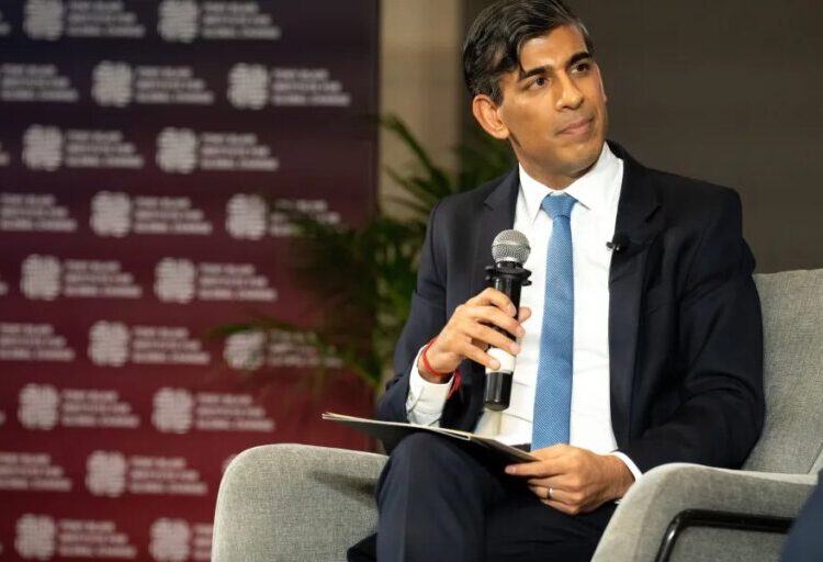 Rishi Sunak tells CEOs to move fast on AI—or risk landing on the wrong side of the K-shaped economy
