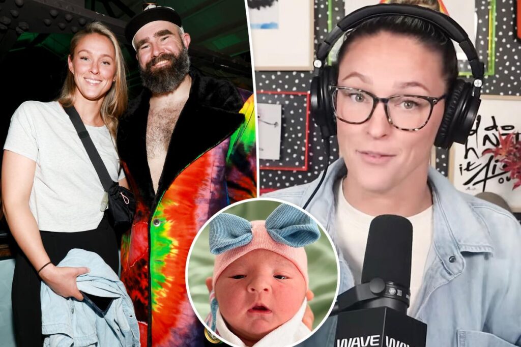 Kylie Kelce dishes on intimacy with Jason post-baby: ‘Not all fun and games’