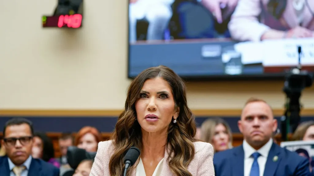 Mockery follows Noem after rumored lover spotted on her work trip