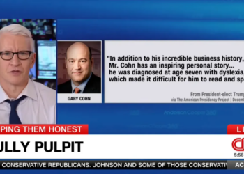 Anderson Cooper scorches Trump’s dyslexia mockery with supercut of president’s own fumbles