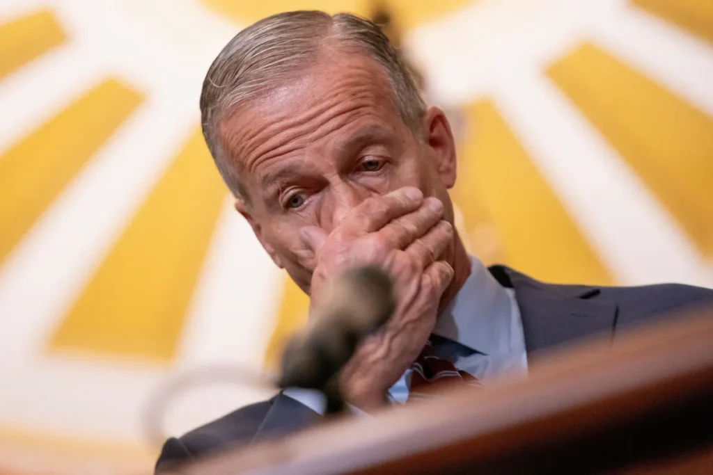 MAGA lawmaker demands Thune’s ouster amid shutdown chaos