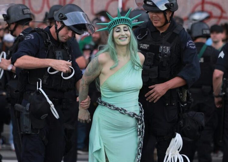 Photos From the Third Nationwide ‘No Kings’ Protest