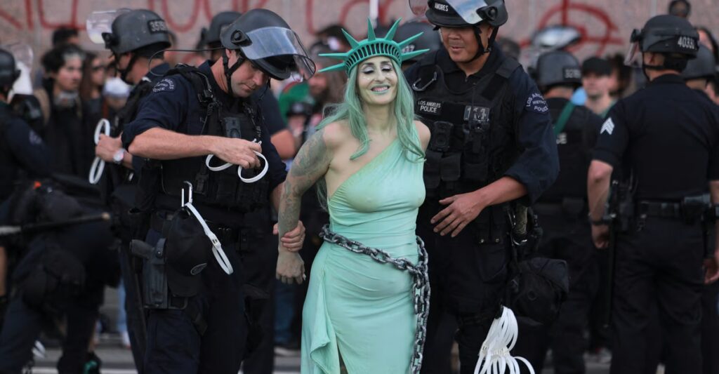 Photos From the Third Nationwide ‘No Kings’ Protest