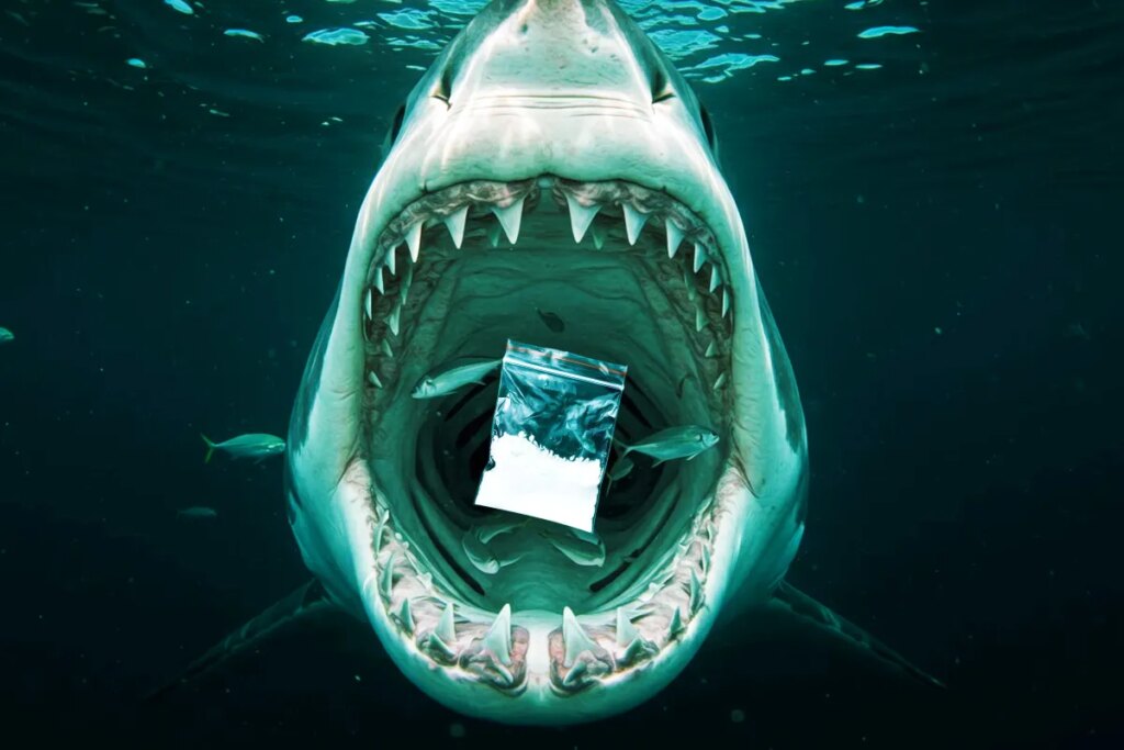 Sharks Showing Unusually High Levels of Cocaine