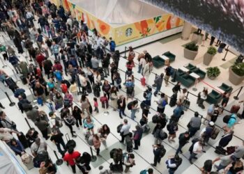 ICE agents called in to help ease airport security lines may not be leaving anytime soon, even after Trump ordered pay for TSA officers