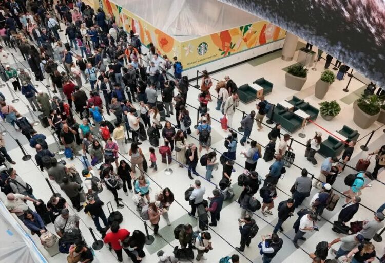 ICE agents called in to help ease airport security lines may not be leaving anytime soon, even after Trump ordered pay for TSA officers