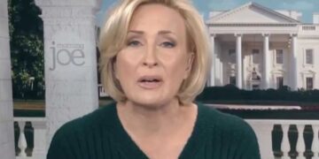 ‘They break everything’: MS NOW co-host gets choked up over ICE at airports