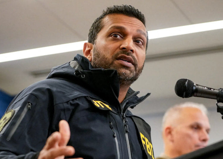 ​FBI director Kash Patel hit with legal action for move to dig up dirt on Dem​