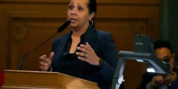 In SF, stunning arrests but a familiar script