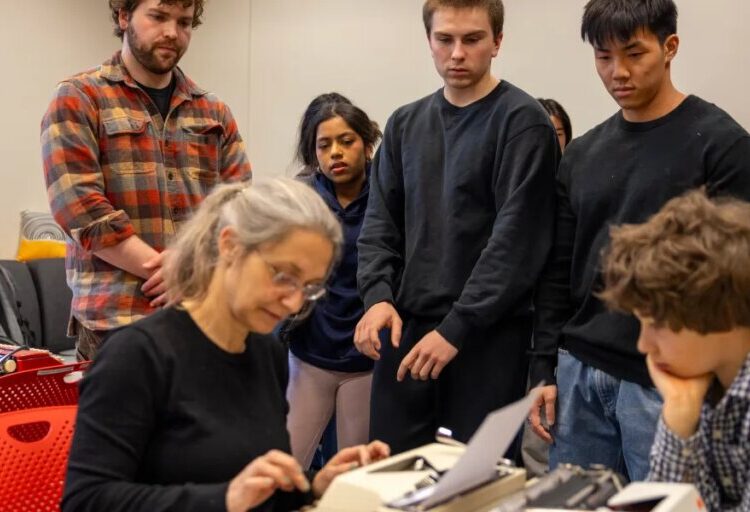Meet a professor fed up with AI slop who made her whole class use typewriters instead of computers