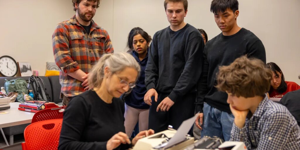Meet a professor fed up with AI slop who made her whole class use typewriters instead of computers