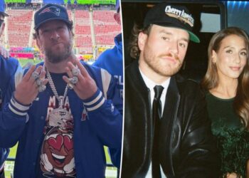 Dave Portnoy claims he heard about Amanda Batula and West Wilson’s secret romance at the Super Bowl