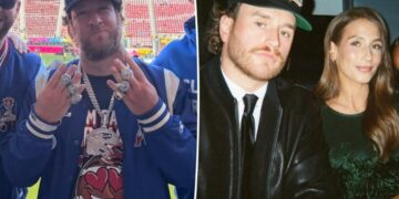 Dave Portnoy claims he heard about Amanda Batula and West Wilson’s secret romance at the Super Bowl