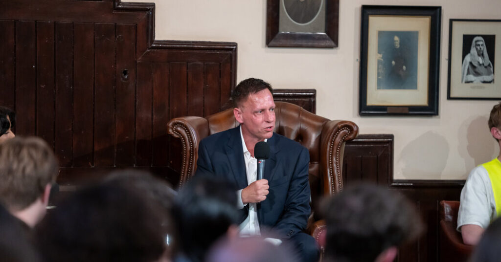 Peter Thiel Fears the Antichrist Is Coming. In Rome, Some Call His View Heresy.