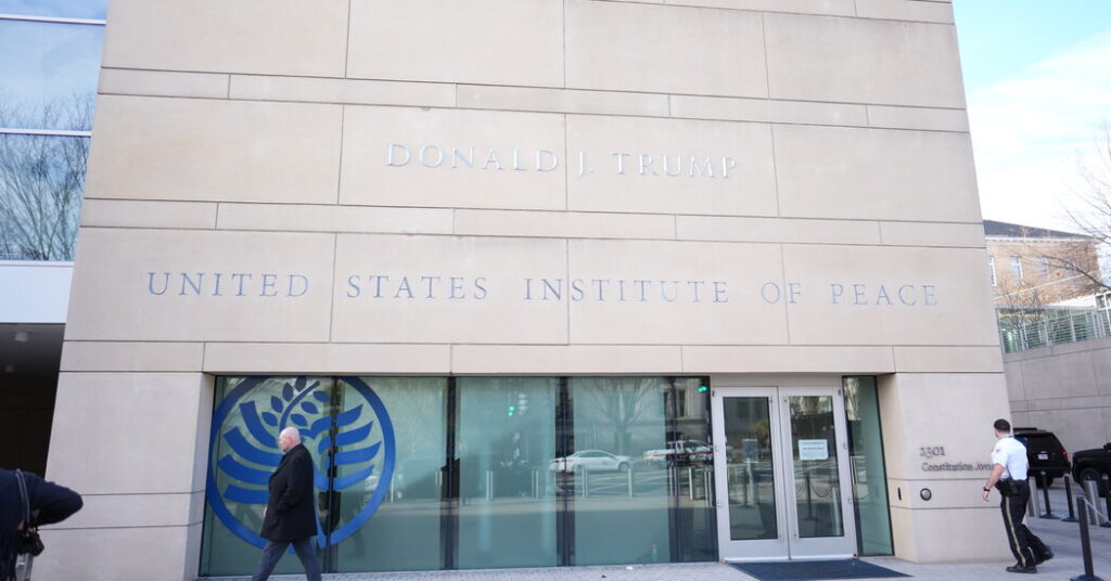 Year After Trump Takeover, Institute of Peace Is Little More Than Scenery