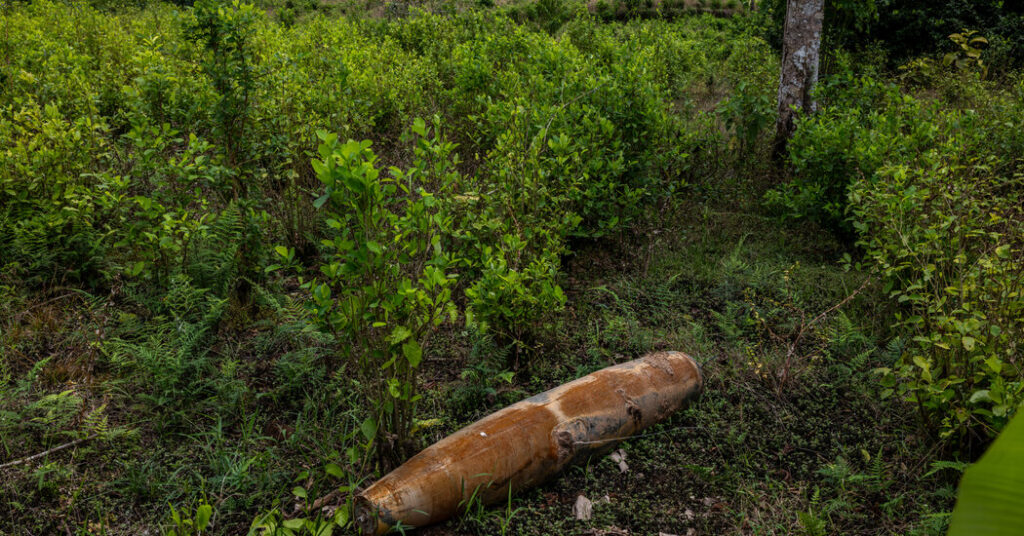 An Unexploded Bomb on a Colombian Farm Leads to a Diplomatic Clash