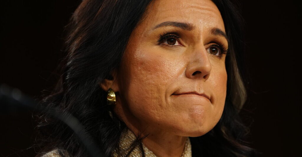 What’s a Threat? Gabbard Says It’s Up to Trump.