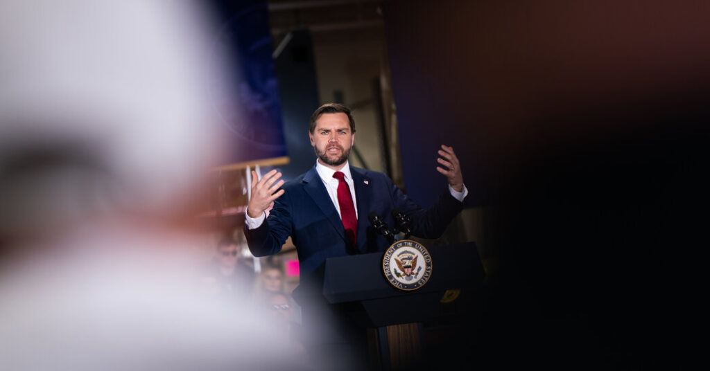 Vance Says He Welcomes Disagreement, but Supports Joe Kent’s Resignation