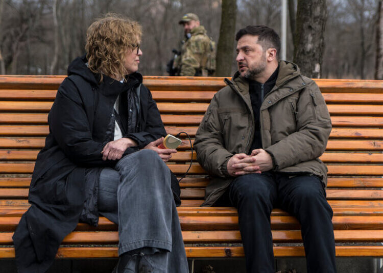 A Rare Trip to the Front Line With Ukraine’s President