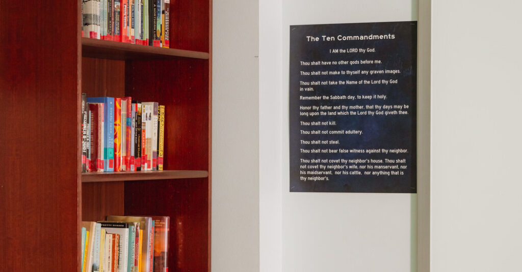The States Pushing for Ten Commandments Displays in Classrooms